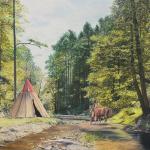 Lakota Creek
18 X 30 
Original - Booth Museum Permanent Collection
/ Print - $175.00
